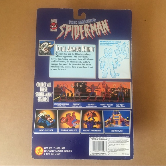USED Toybiz Spiderman Incomplete Wave 7 Series - Picture 7 of 7